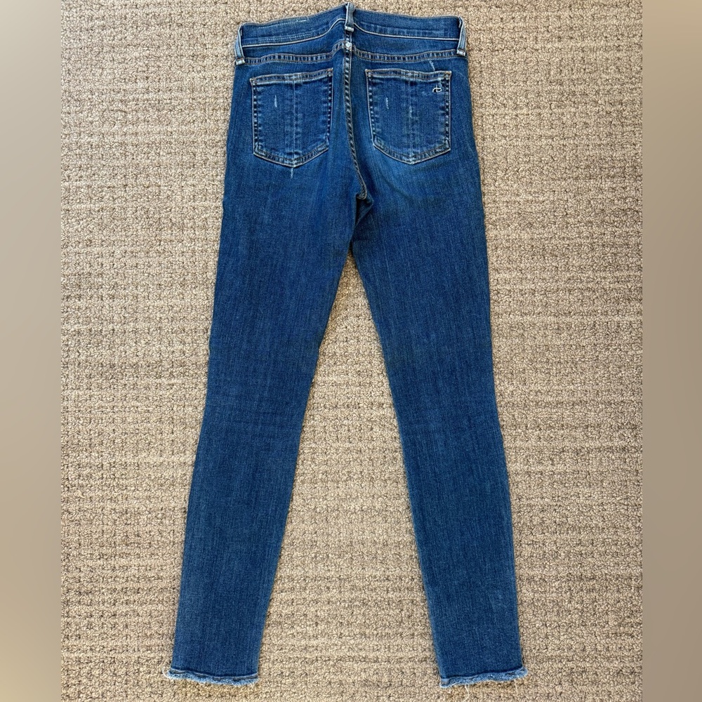 rag & bone Low-Rise Skinny Jeans